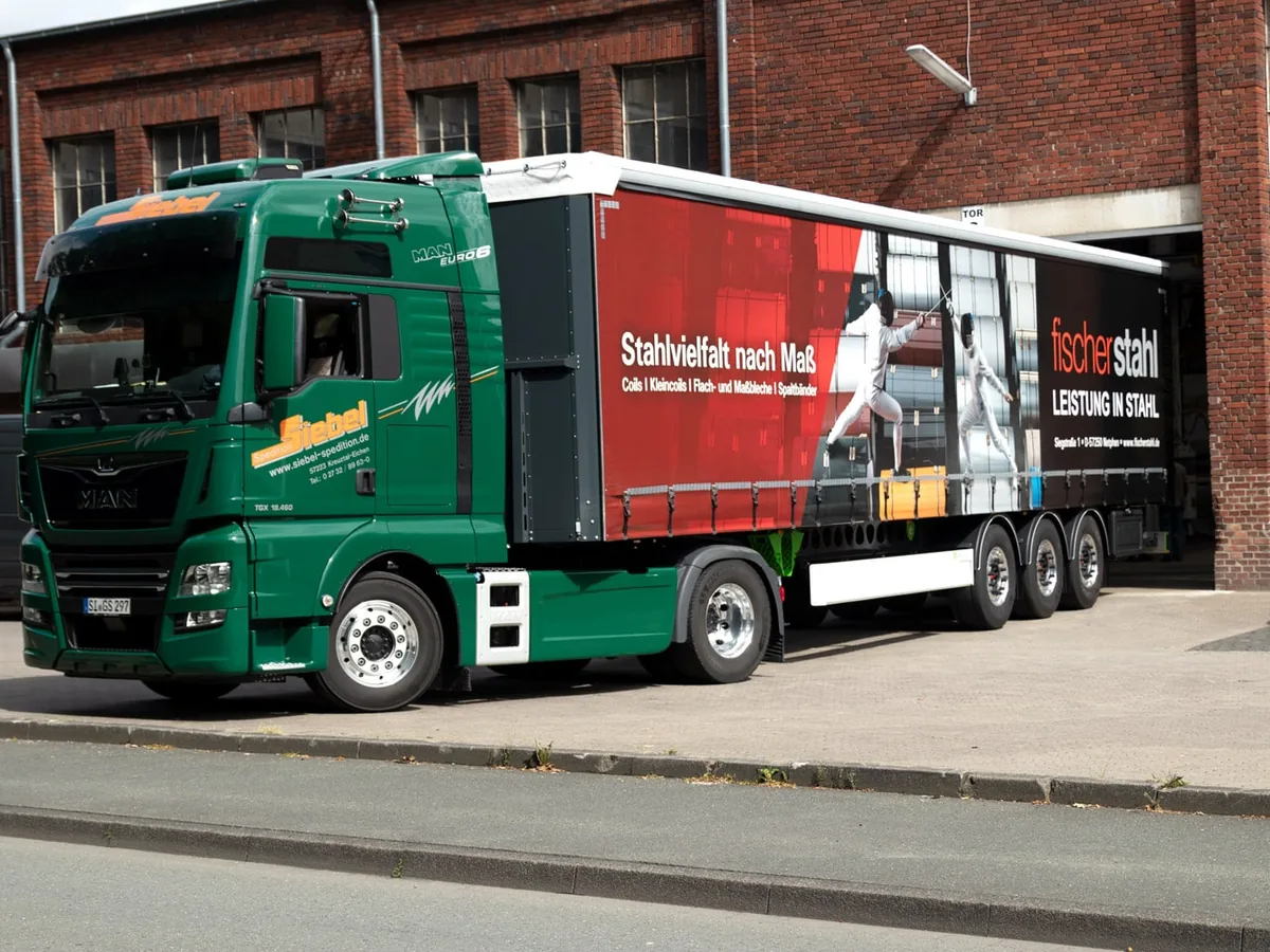 Referenzprojekt Fischer Stahl aus Netphen: Stahlhandel