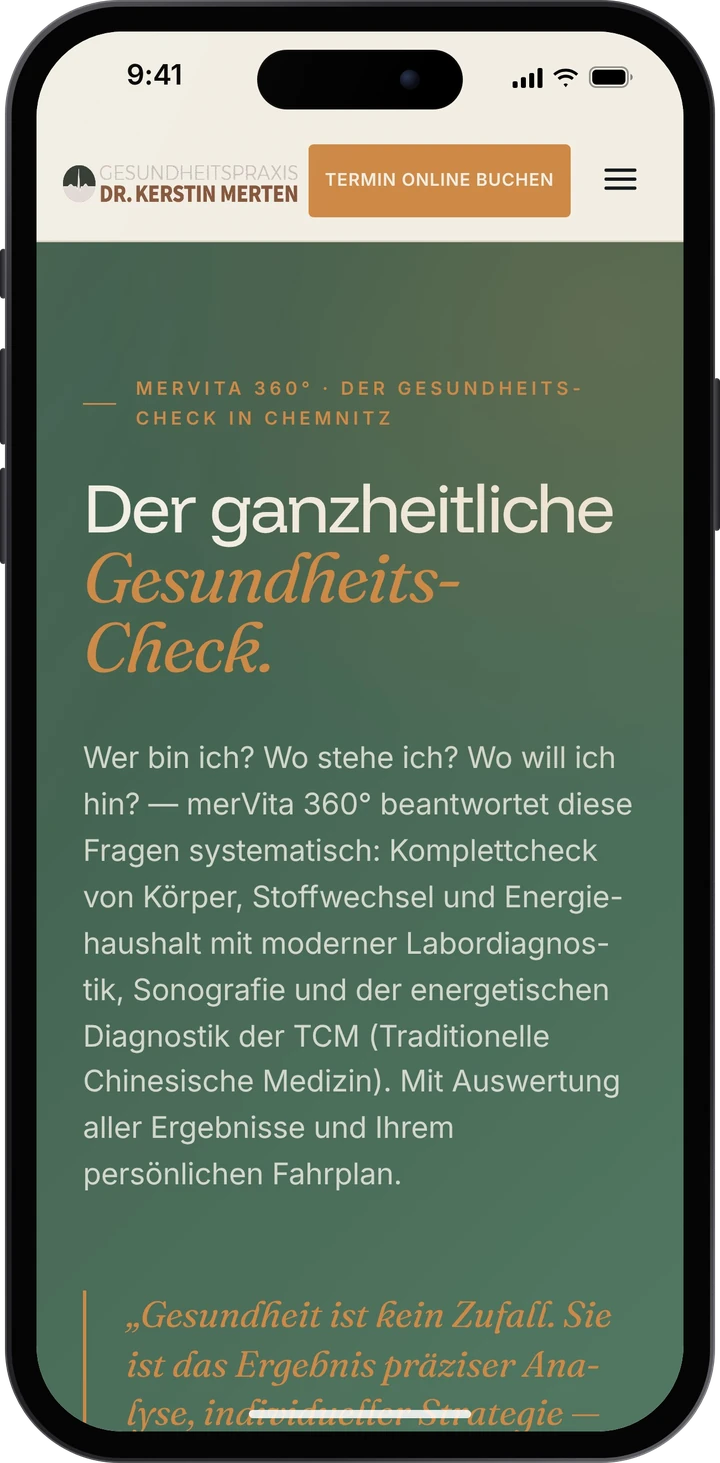 merVita – merVita 360° auf dem Smartphone
