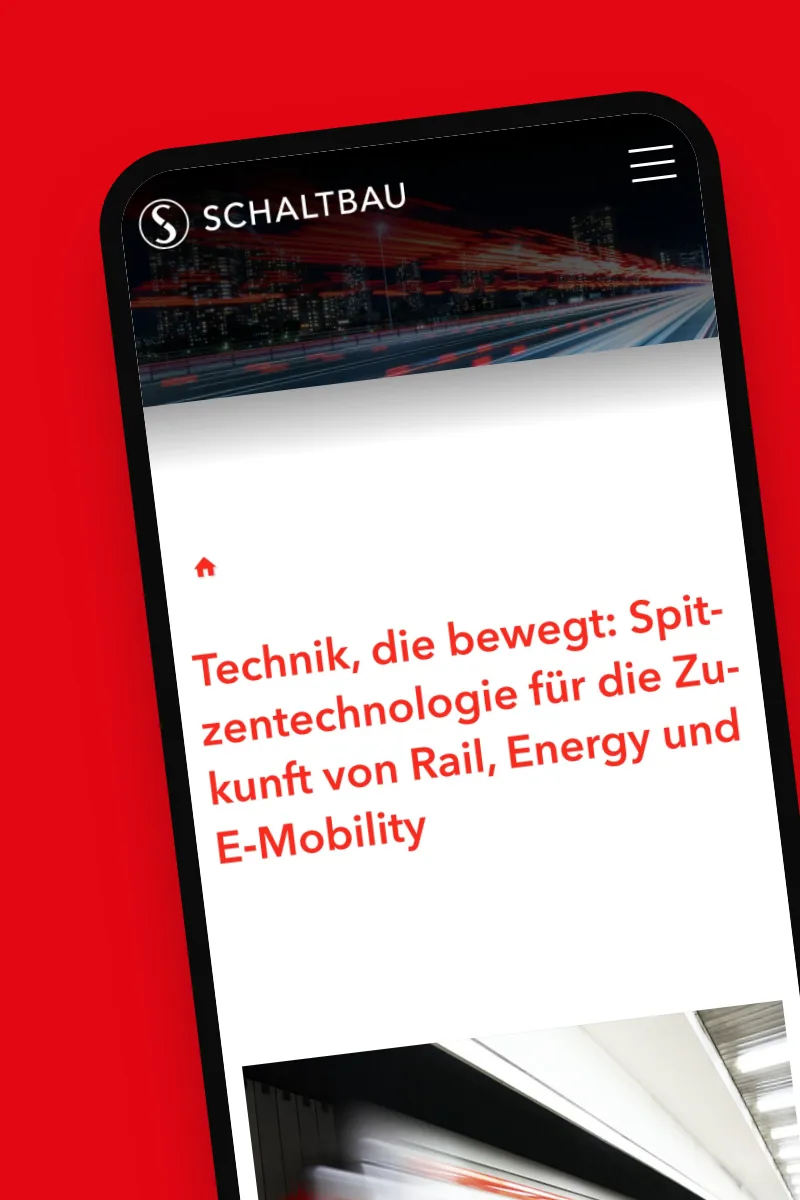 Referenz Schaltbau: Mehrsprachige Website & CRM-Anbindung