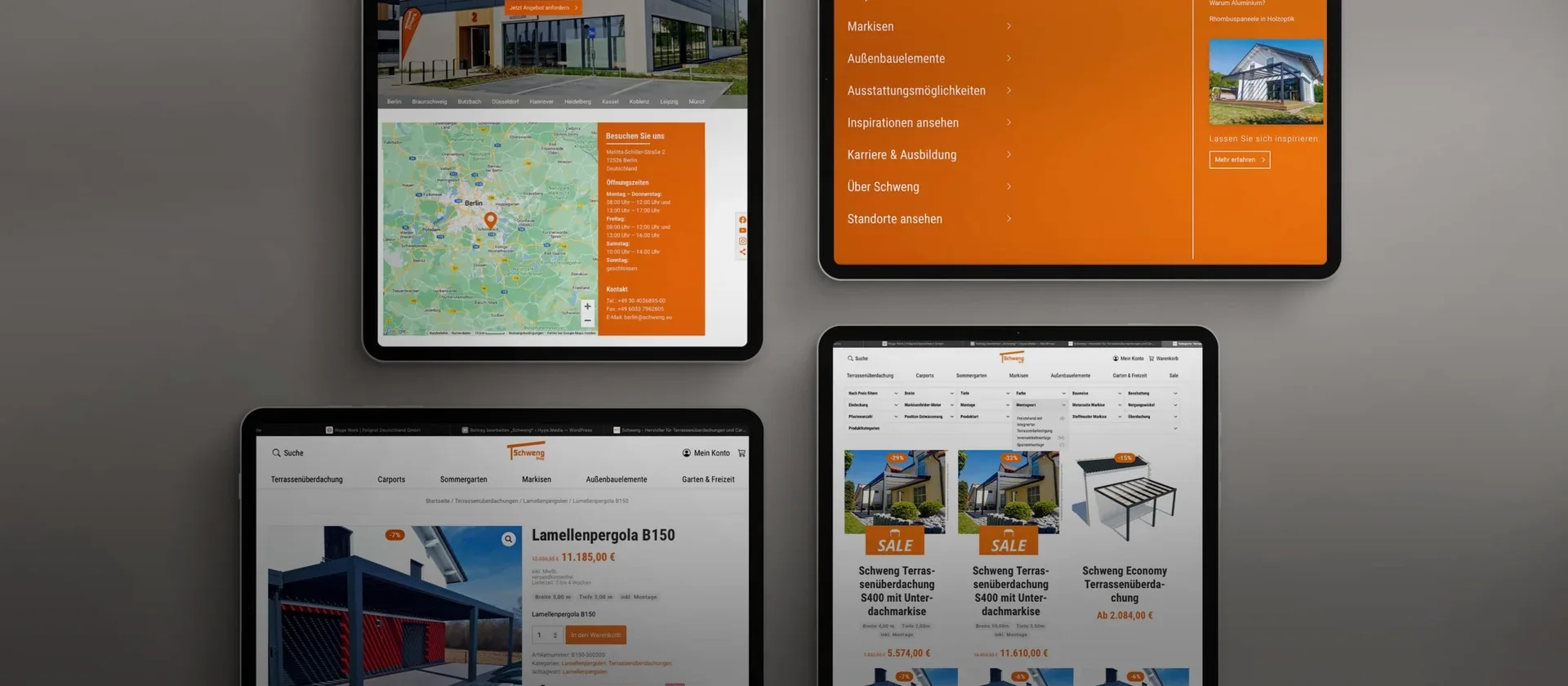 Schweng – Website, Shop & ERP-Anbindung