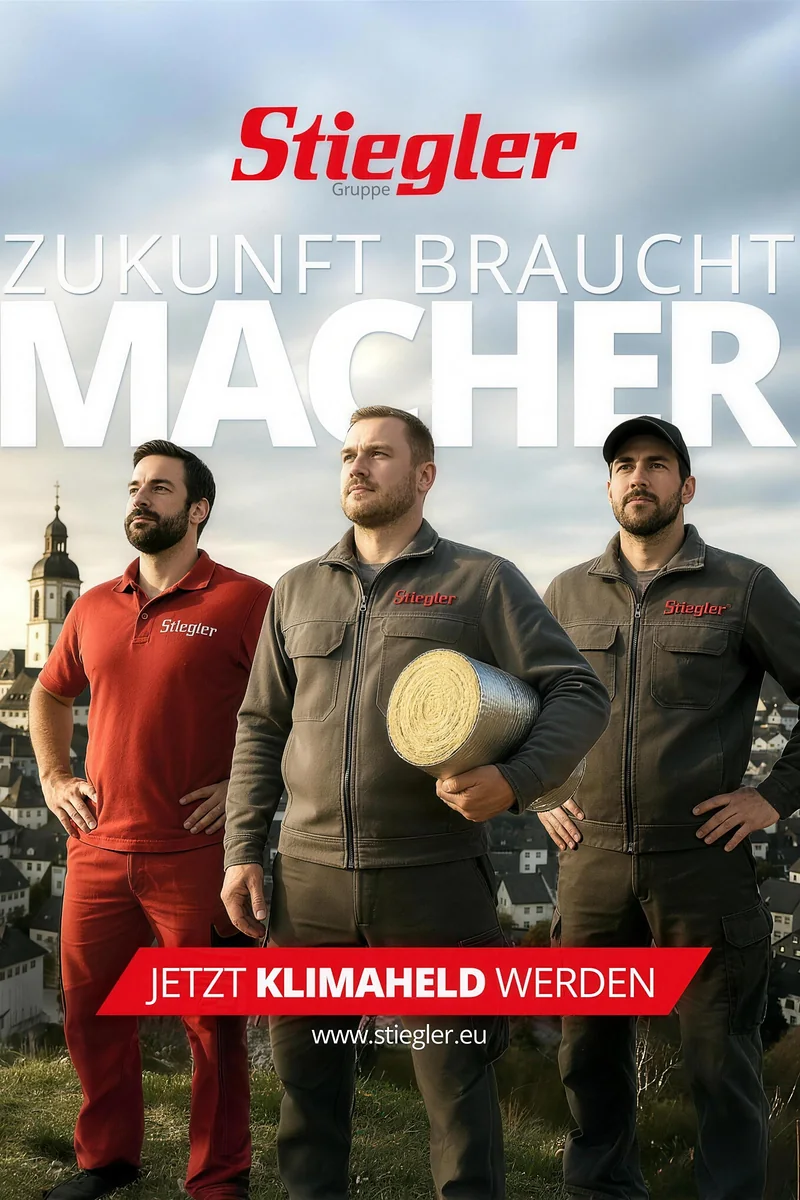 Referenz Stiegler Gruppe: Website, Print, Foto & Social Media