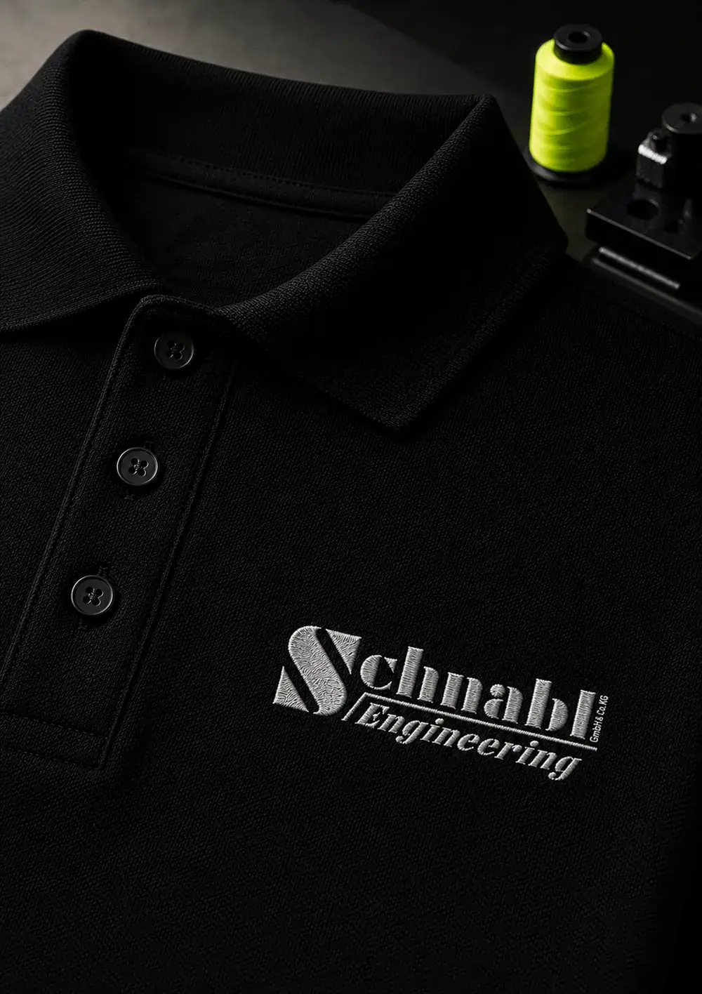 Besticktes Polo · Schnabl Engineering