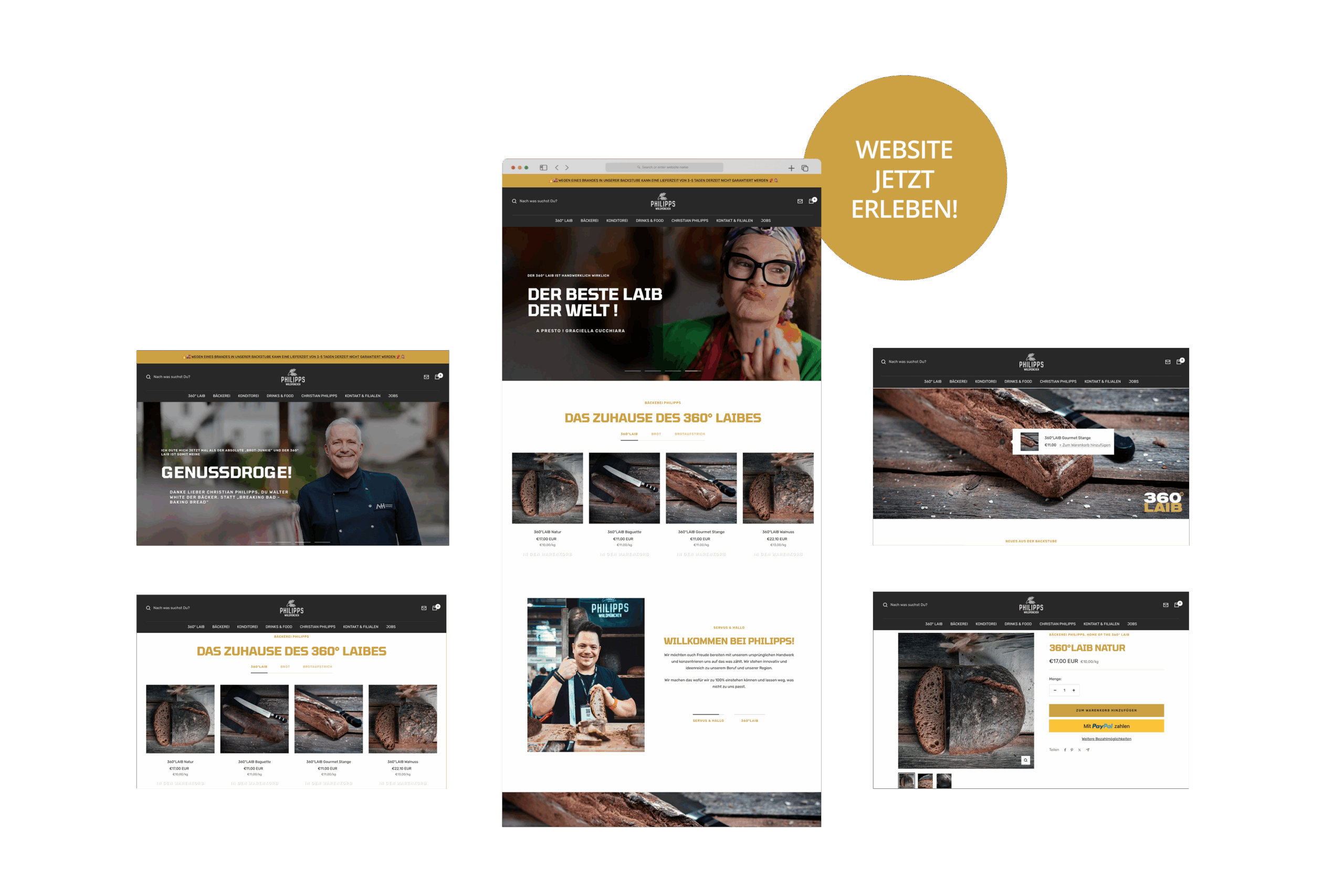 360° LAIB – Webdesign Siegen: Website & Screendesign von der Digitalagentur hype.media