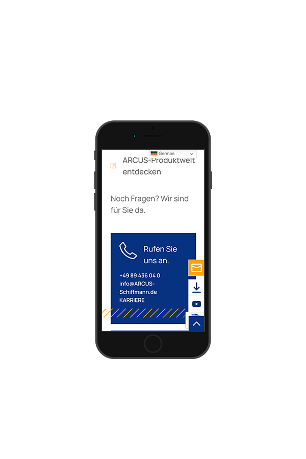 ARCUS &ndash; Gestaltungsdetail &ndash; Projekt der Werbeagentur Butzbach (hype.media)