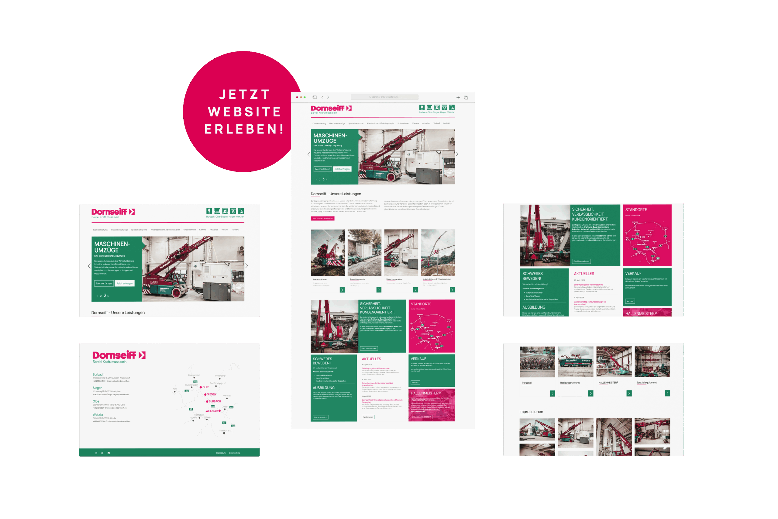 Dornseiff – Webdesign Siegen: Website & Screendesign von der Digitalagentur hype.media