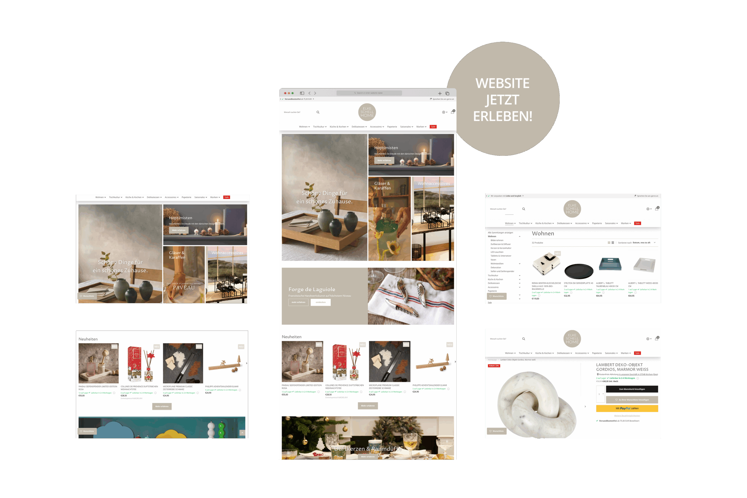 Elke Schell &ndash; Webdesign Siegen: Website & Screendesign von der Digitalagentur hype.media