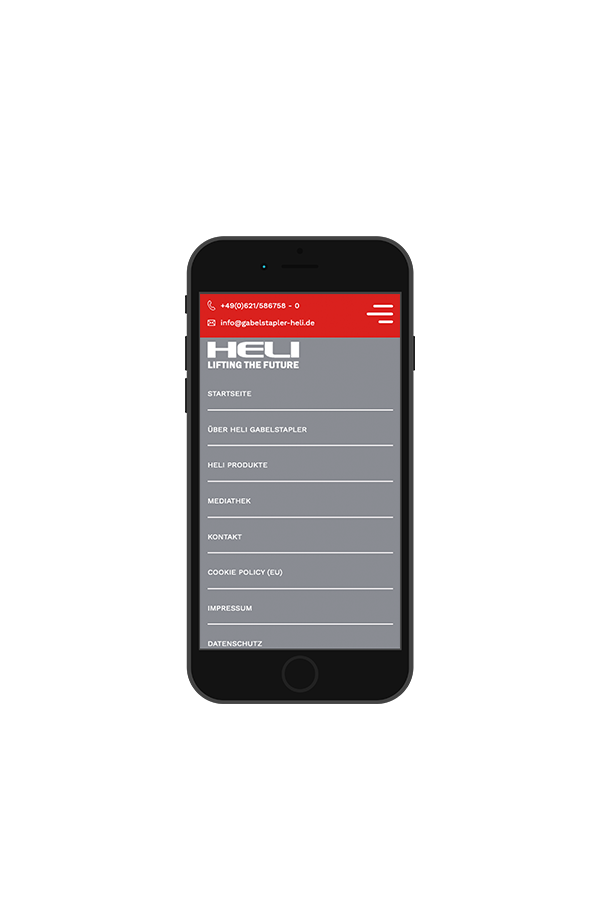 HELI Gabelstapler – Umsetzung durch hype.media – Werbeagentur Siegen & Butzbach
