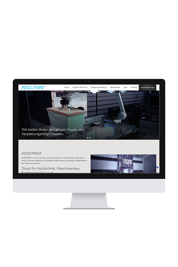 INTECPRINT – Projekteinblick der Digitalagentur hype.media
