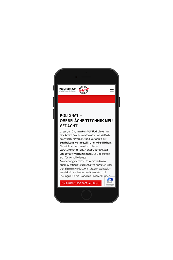 Poligrat &ndash; Gestaltungsdetail &ndash; Projekt der Werbeagentur Butzbach (hype.media)