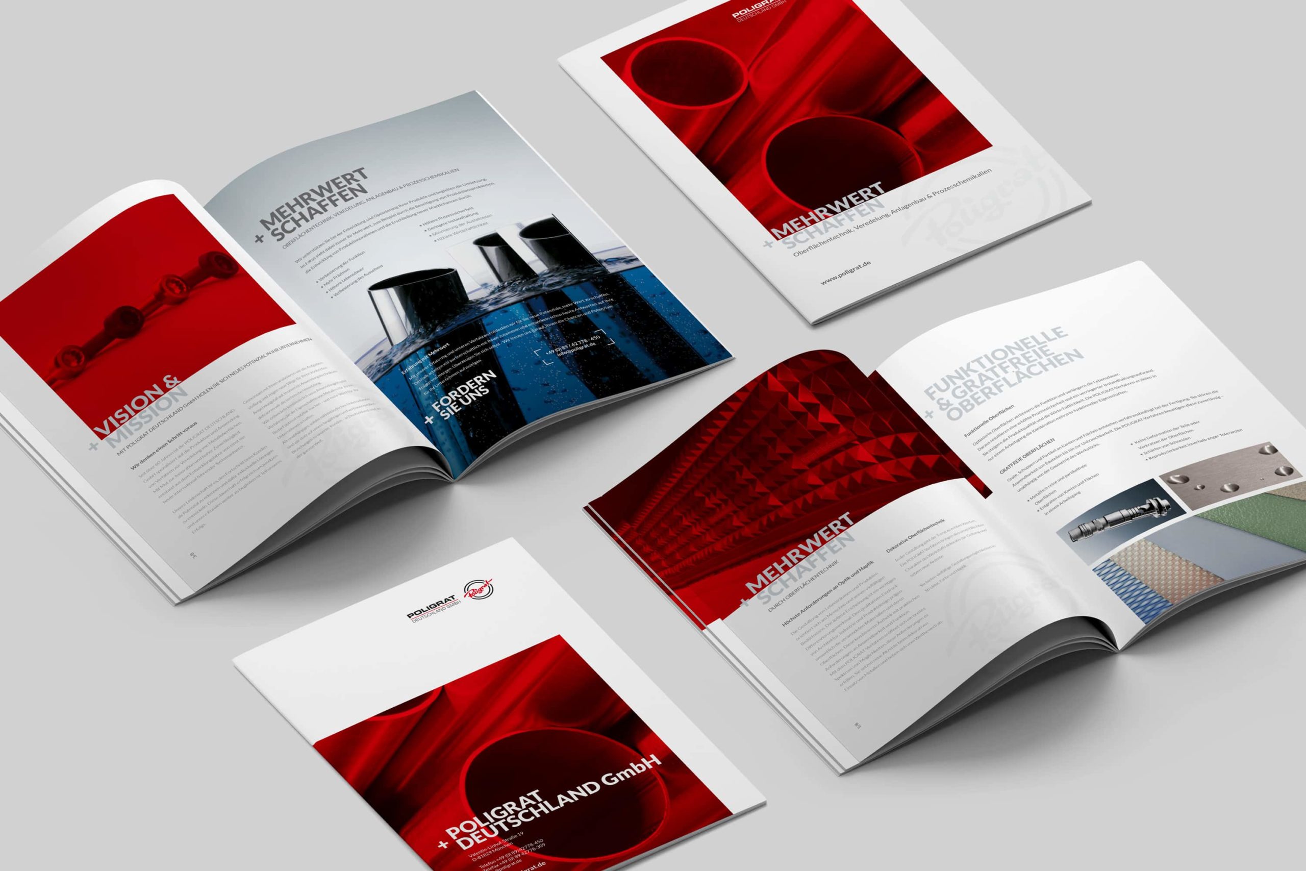 Poligrat &ndash; Corporate Design aus Siegen, realisiert von hype.media