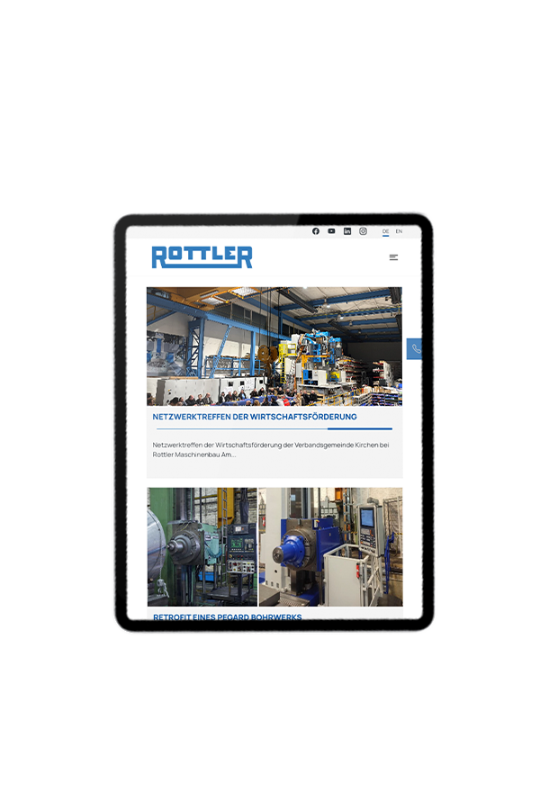 Rottler &ndash; Markenbild & Kampagne von hype.media, Marketing Siegen