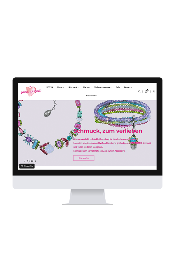 Schmuckverliebt &ndash; Projekteinblick der Digitalagentur hype.media