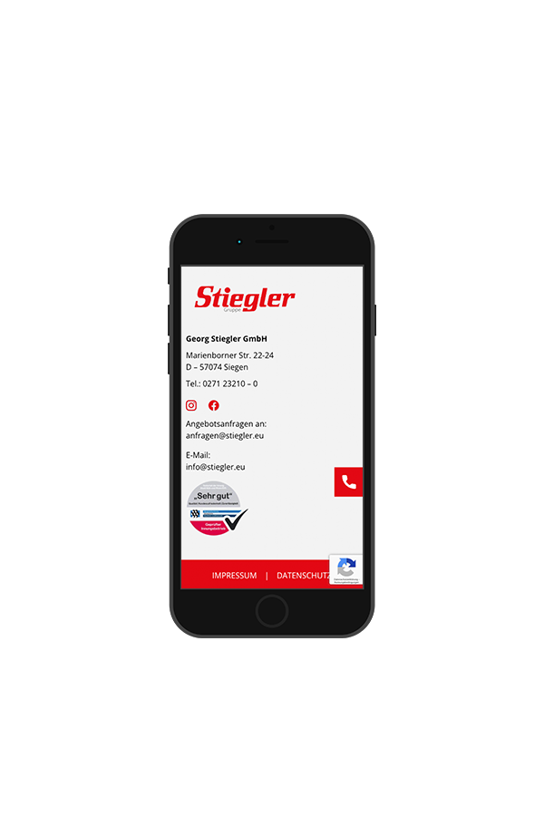 Stiegler &ndash; Gestaltungsdetail &ndash; Projekt der Werbeagentur Butzbach (hype.media)